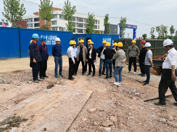 銅官區(qū)副區(qū)長到獅子山項目檢查  銅官區(qū)副區(qū)長到獅子山項目檢查