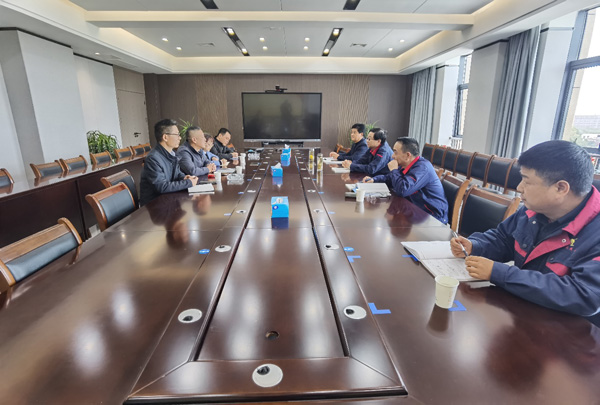 葛洲壩集團(tuán)、中鐵十四局集團(tuán)到公司調(diào)研